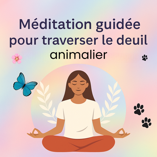 Méditation guidée pour traverser le deuil animalier – apaiser la douleur, retrouver la paix intérieure et garder le lien avec son animal.