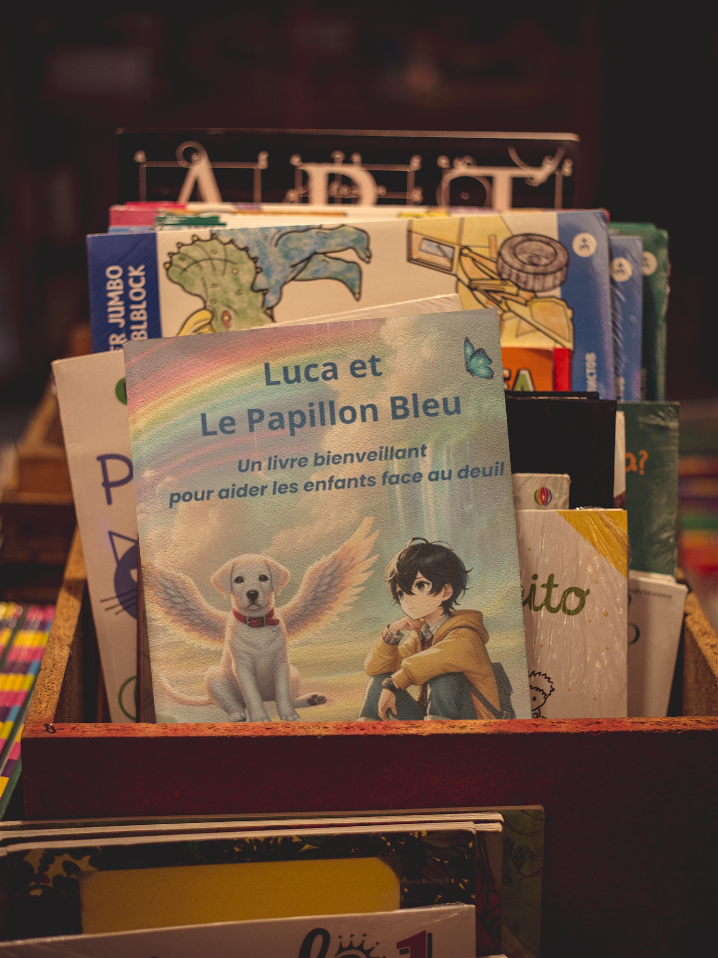 Luca et le Papillon Bleu