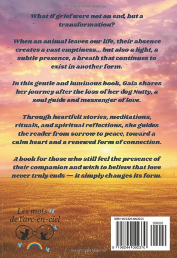 Back cover pet loss book guide to cope with the loss of a dog or cat and transform grief into peace and lasting love